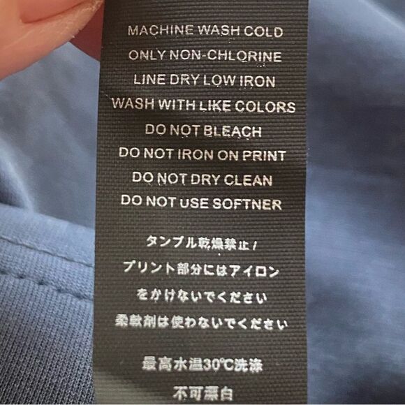 Ododos New With Tags Blue Tone Modal Software High Waist Wide Leg Shorts Size XL - Picture 4 of 10